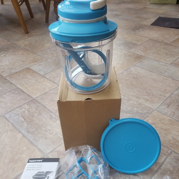 Tupperware Power Chef System - light blue - Picture 1 of 5
